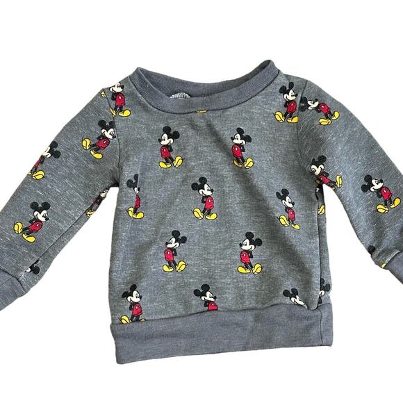 Disney Baby 3-6 Months Mickey Mouse Sweatshirt Boy Girl Infant - Picture 1 of 4